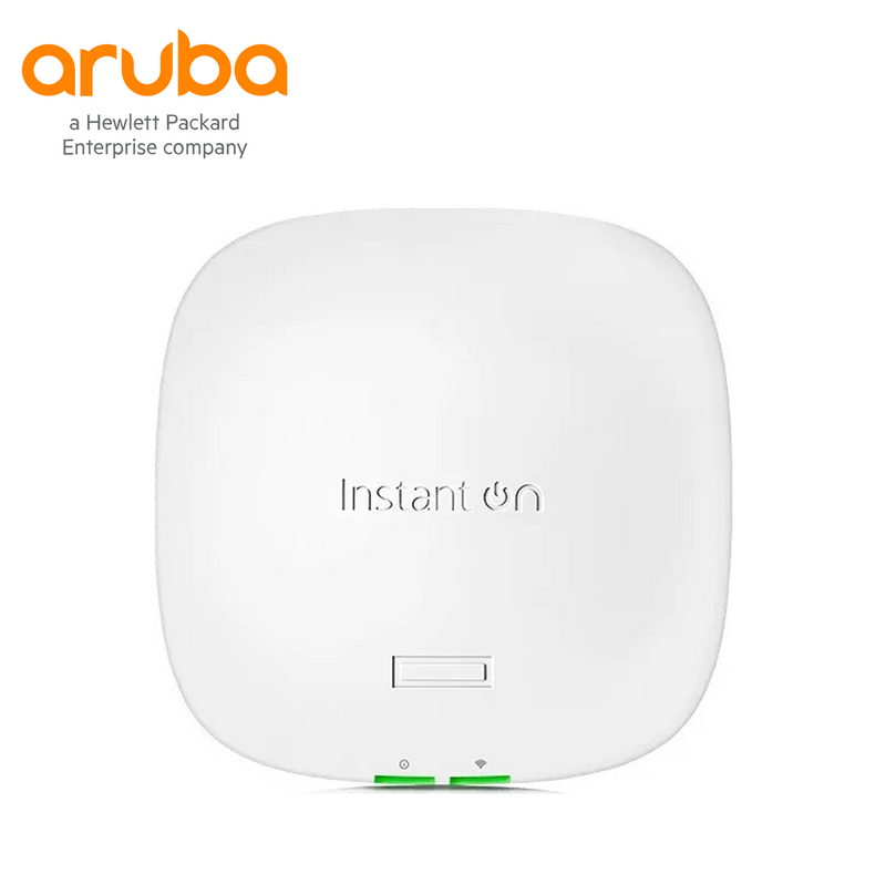 Access Point Aruba Instant On AP21 RW Wi-Fi 6 Dual Band 1.5Gbps PoE Interior Marca: Hewlett Packard