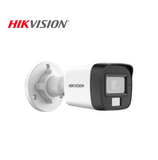 Cámara analógica Bullet 2 MP con micrófono, luz híbrida inteligente, lente fijo 2.8 mm Marca: Hikvision