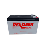 Batería 12V 9Ah para uso general AGM Marca: REKOSER