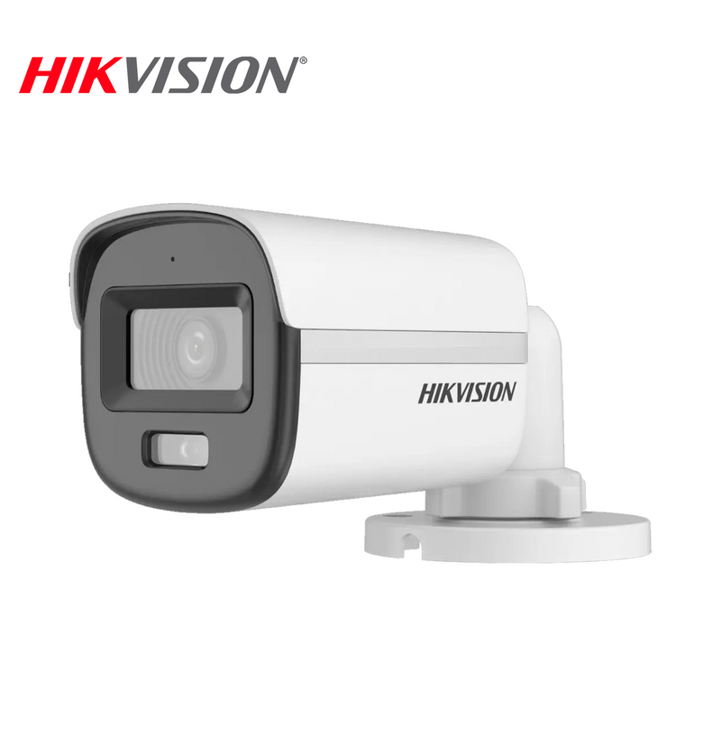 Camara análoga, bullet 2MP ColorVu Smart Hybrid, con micrófono IP67, DS-2CE10DF0T-LFS Marca: Hikvision
