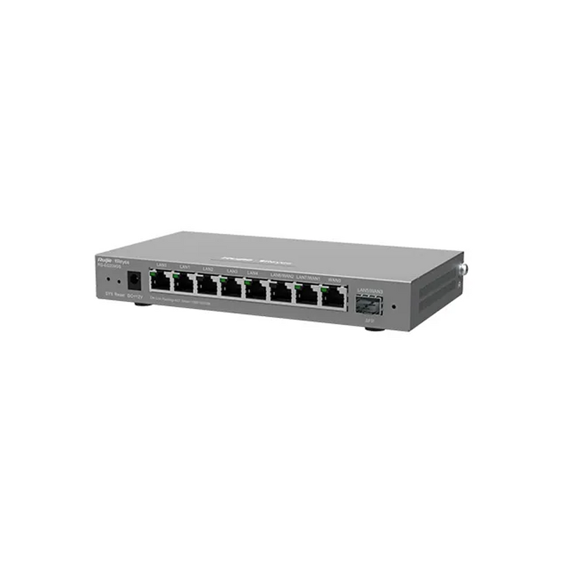 Router hasta 4 WAN 8 puertos RG-EG209GS Marca: RUIJIE-REYEE