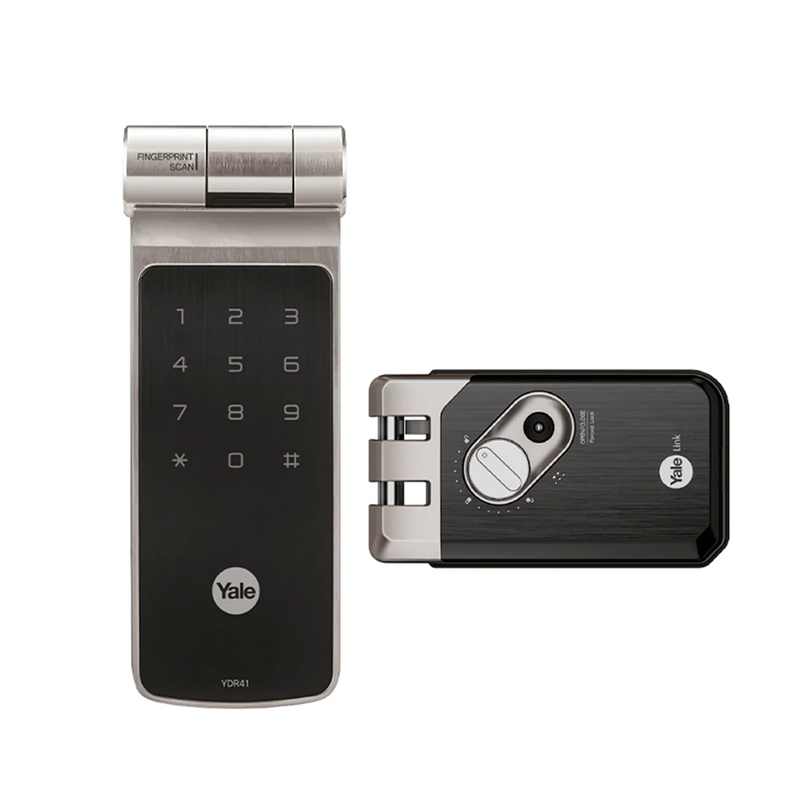 Cerradura digital apertura con huella y clave YDR41 Marca: Yale