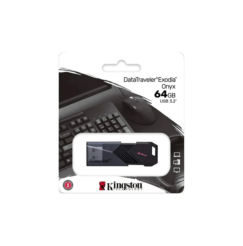 Memoria USB 64GB 3.2 Data Traveler ONYX DTXON DTXON/64GB Marca: Kingston