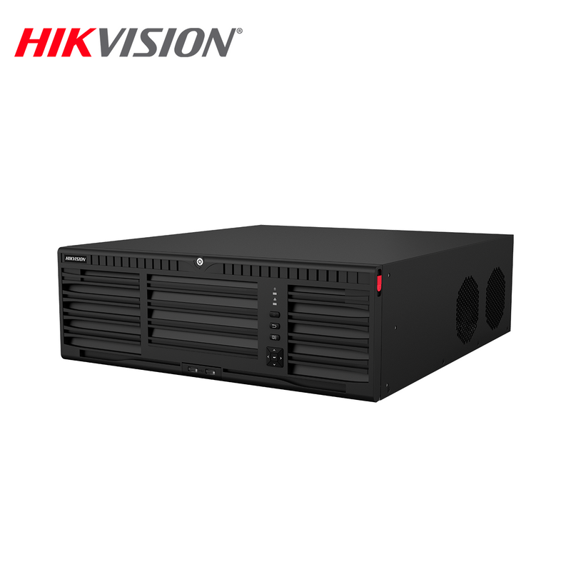 NVR 4K 3U de 128 Canales IP para Videovigilancia Profesional DS-96128NI-M16/R Marca: Hikvision