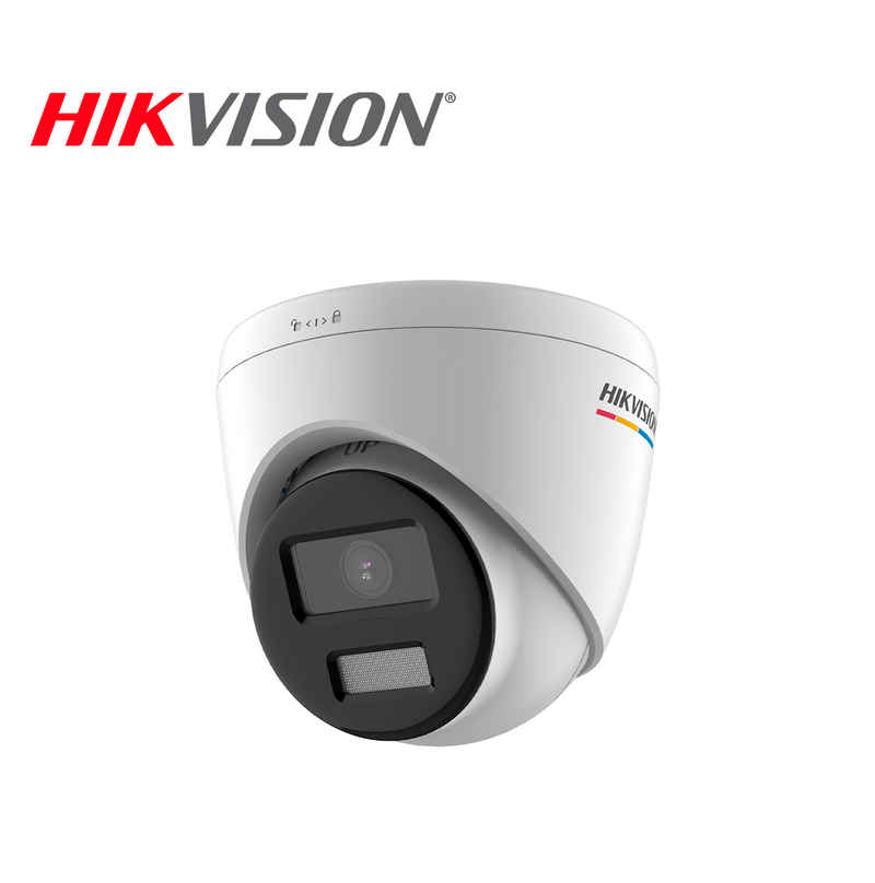 Cámara de seguridad IP domo turret ColorVu 24/7 de 2MP Marca: Hikvision