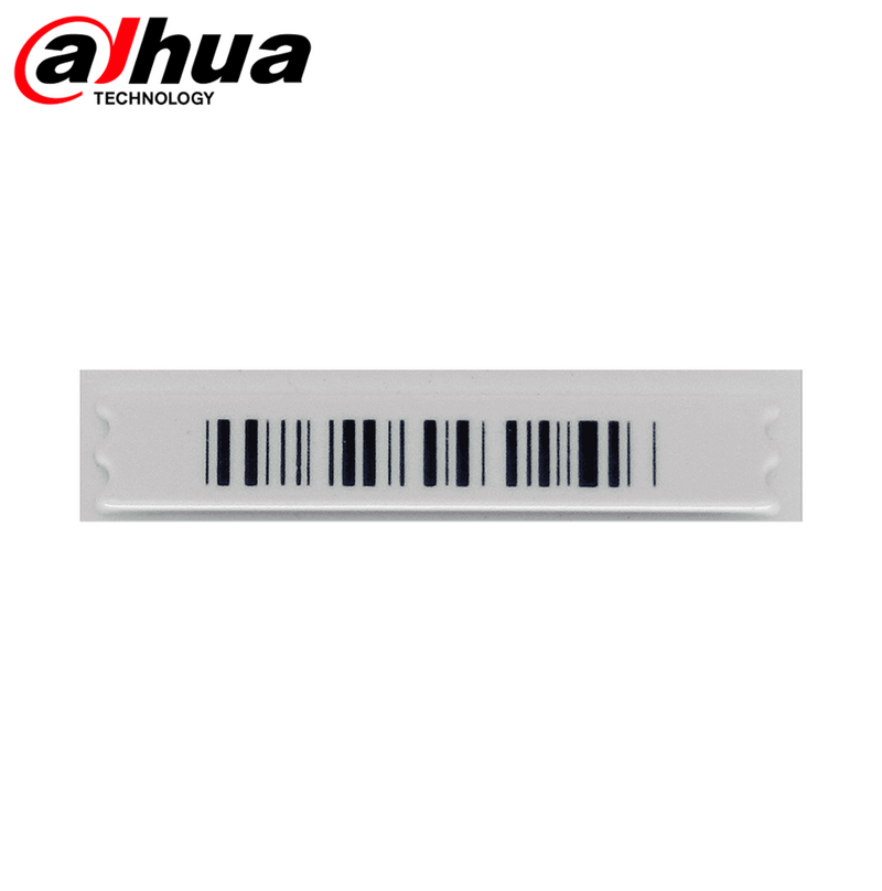 Etiqueta de seguridad adhesiva, acusto-magnética, tamaño 40x10x1.44mm, DHI-ISC-ETA1-R111 Marca: Dahua