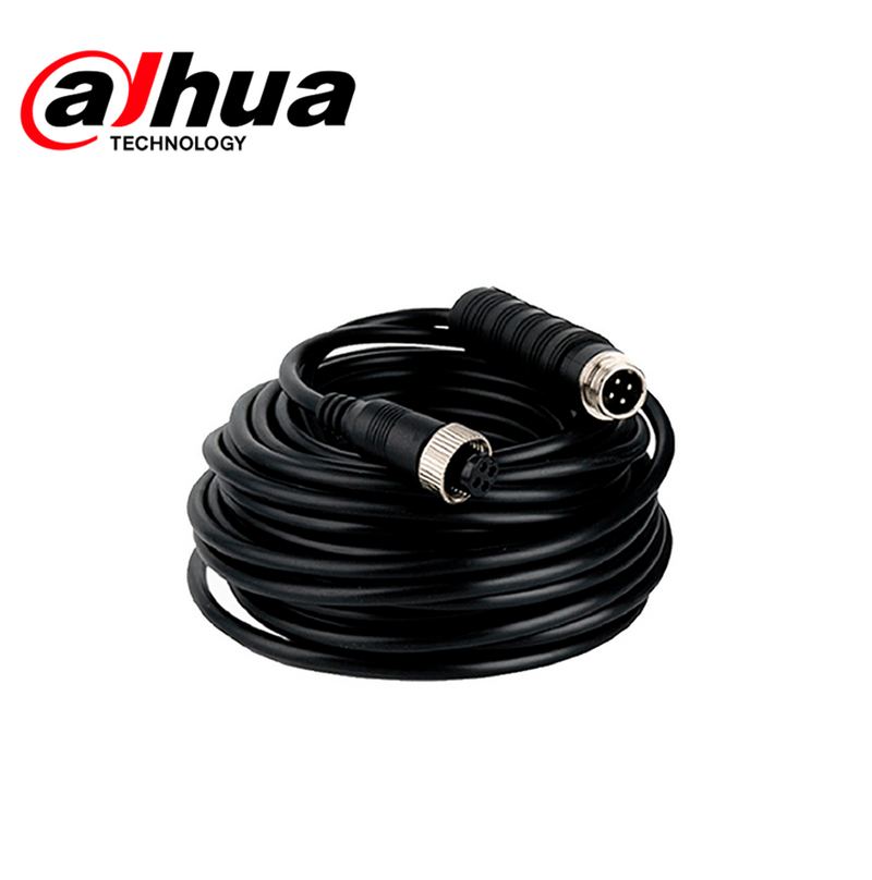 Cable Extensor Móvil Tipo Aviación 12 m Conectores M12 4 Pines MCNU-GXF4-GXM4-12 Marca: Dahua