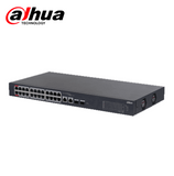 Switch Cloud DAHUA, PoE de 24 puertos +2 UPLINK, 10/100 Mbps, 240W, 4A CS4226-24ET-240 Marca: Dahua