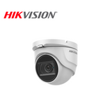 Cámara de seguridad análoga 4K(8MP) metal turret IP67 Marca: Hikvision