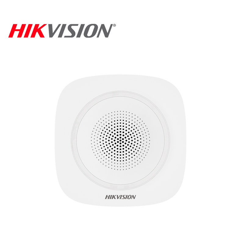 Sirena inalambrica interna 90 a 110 dB DS-PS1-I-WB Marca: Hikvision