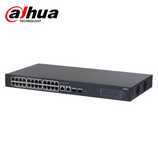 Switch Cloud DAHUA, PoE de 24 puertos +2 uplink 10/100/1000Mbsps, 375W CS4228-24GT-375 Marca: Dahua