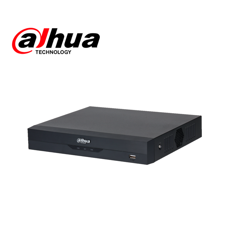 Videograbador IP de 4 canales 4K 8MP pentahíbrido 1HDD XVR5104HS4KLX Marca: Dahua