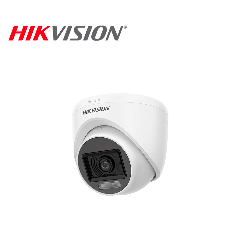 Cámara de seguridad analóga turret TURBOHD 3K Hibrida lente 2.8 mm Marca: Hikvision