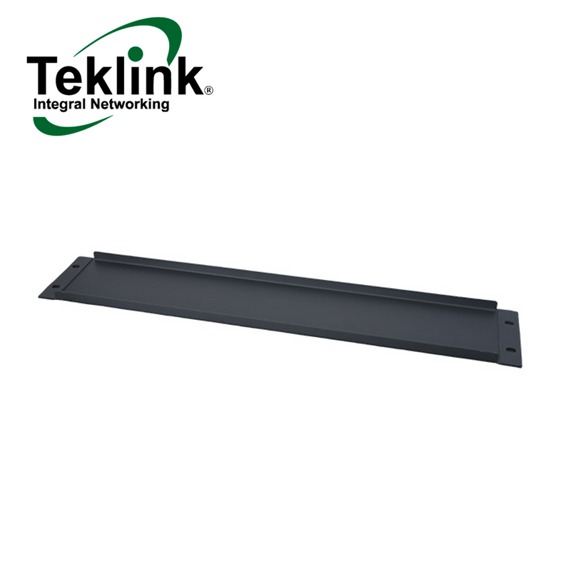 Tapa ciega para rack y gabinete 19” ancho 2U color negro MTL-TC-JMB02 Marca: Teklink