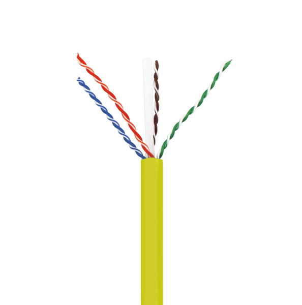 Cable UTP CAT6 certificado UL color amarillo Marca: Direct Connect ...