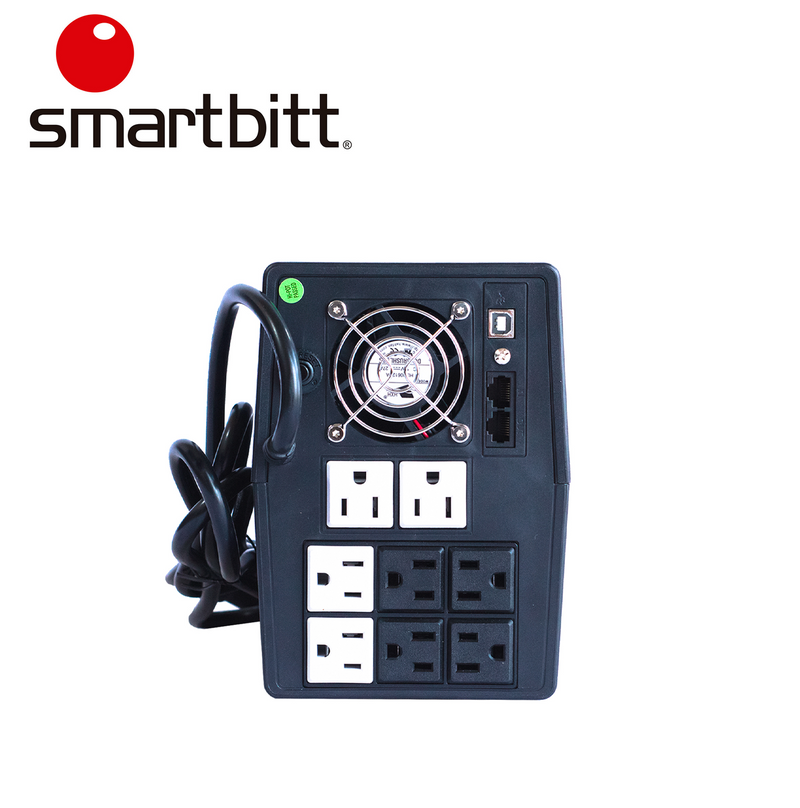UPS 2400VA/1200W 8 OUTLETS 120V SBNB2400 Marca: SMARTBITT