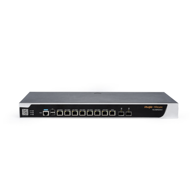 Router de 8 p puertos GE + 2 SFP hasta 4 WAN 1000 usuarios concurrentes 2.5 Gbps Marca: Fuijie