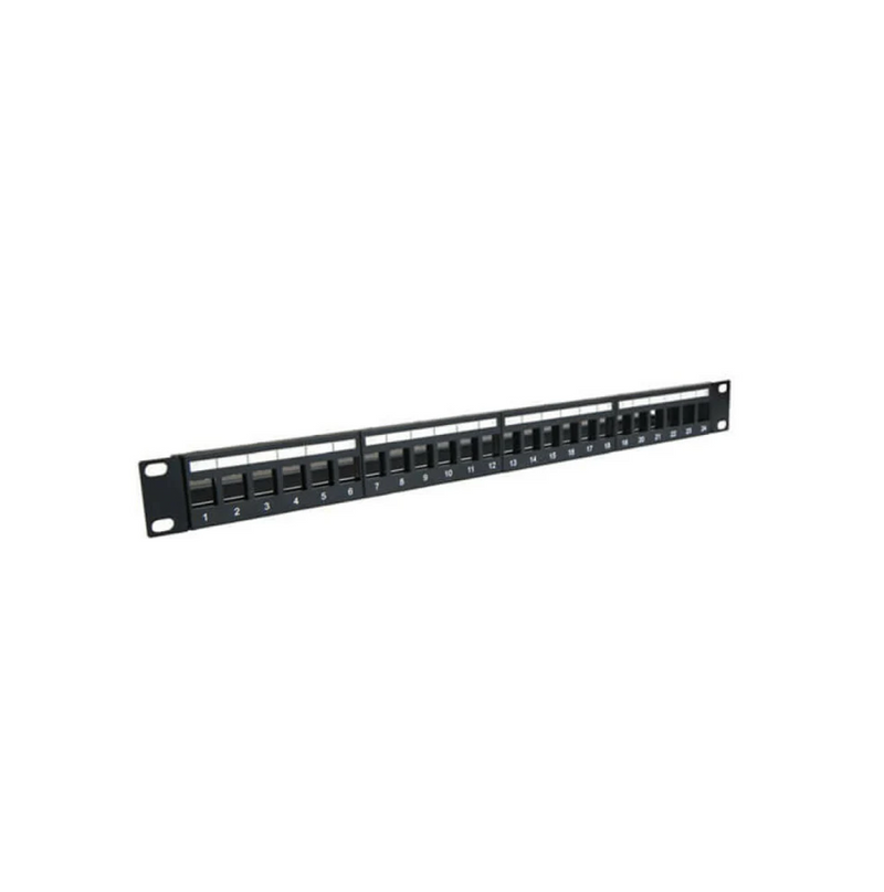 Patch panel de 24 puertos CAT6 UTP MP6-10K
