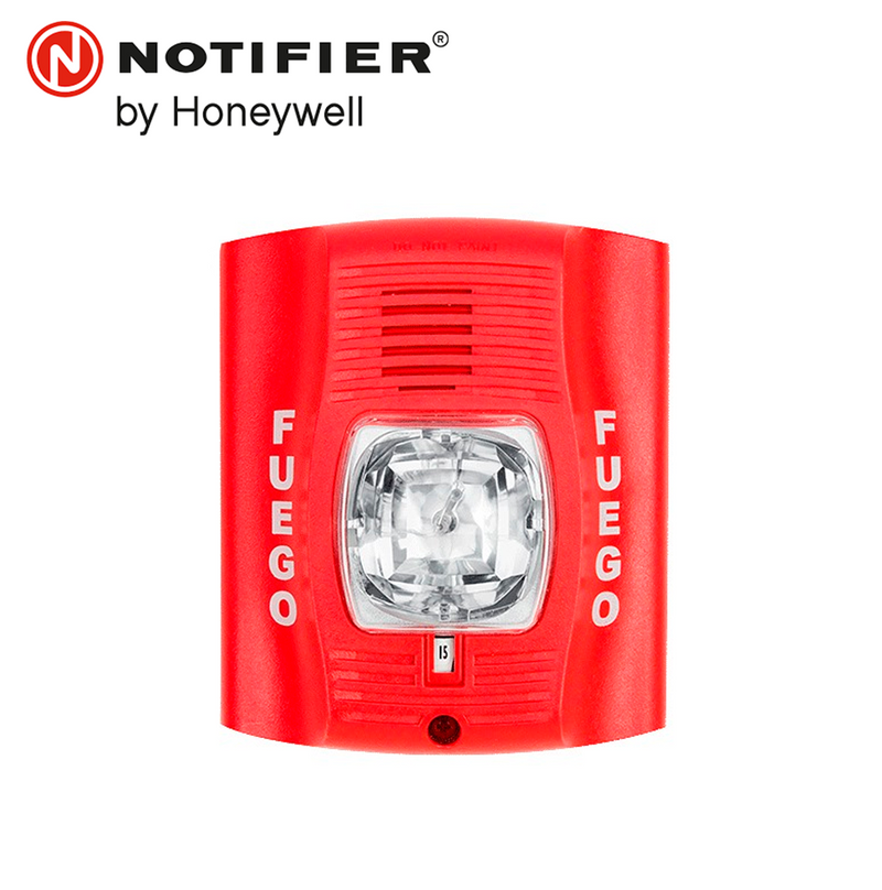 Luz estroboscópica con bocina P2R-SP Marca: Notifier