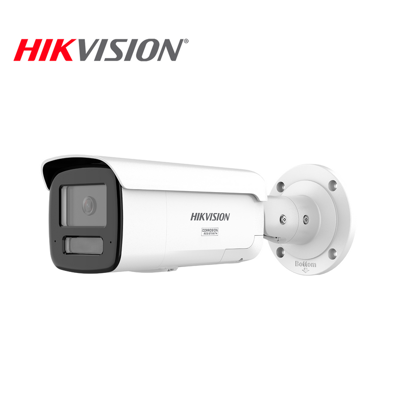Camara bullet fija 6MP Smart Hybrid Light y ColorVu, DS-2CD2T67G3-LIS2UY/SL Marca: Hikvision