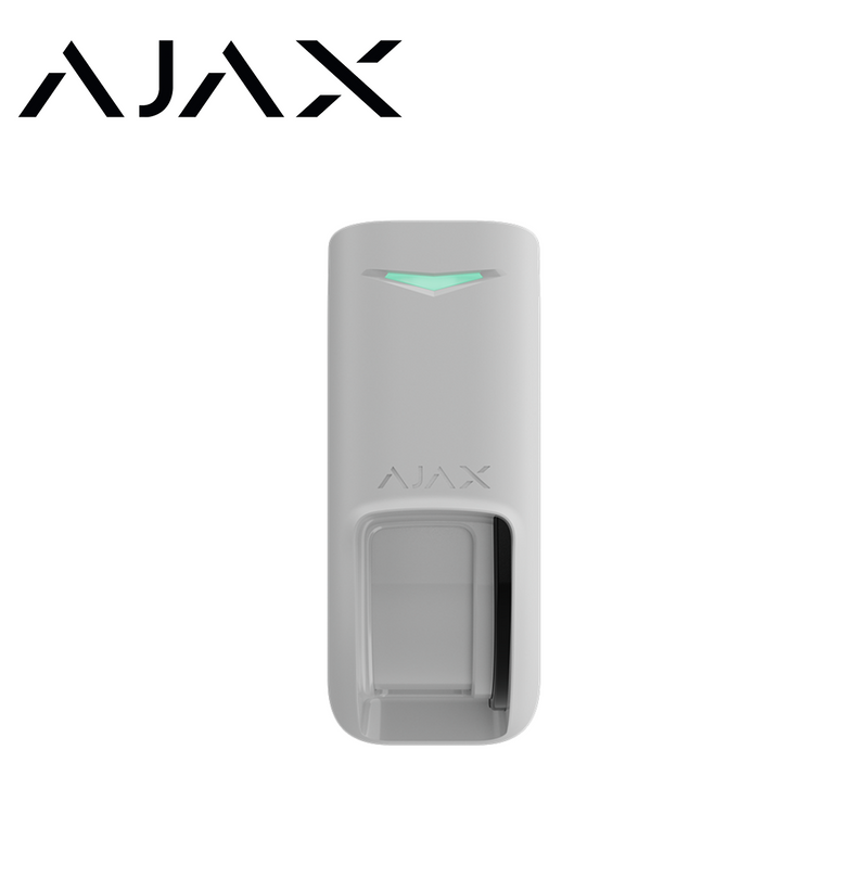 Detector tipo cortina para exterior/interior doble tecnología PIR/Micro-ondas Blanco 101442.289.WH Marca: Ajax