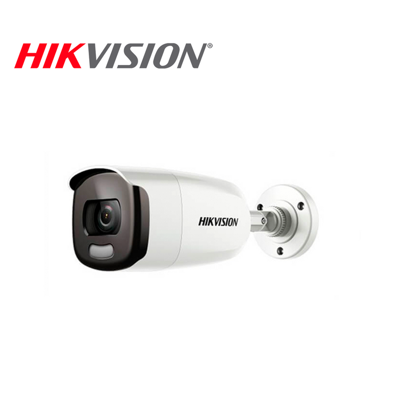 Cámara análoga de 2MP con tecnología ColorVu 2.8mm Luz40m DS2CE12DFTFC28 Marca:Hikvision