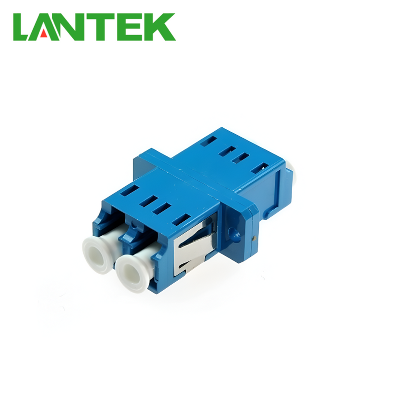 Adaptador fibra optica LC/UPC Monomodo Duplex Empaque de 4 Unds LTK-LC.DBOX Marca: Lantek