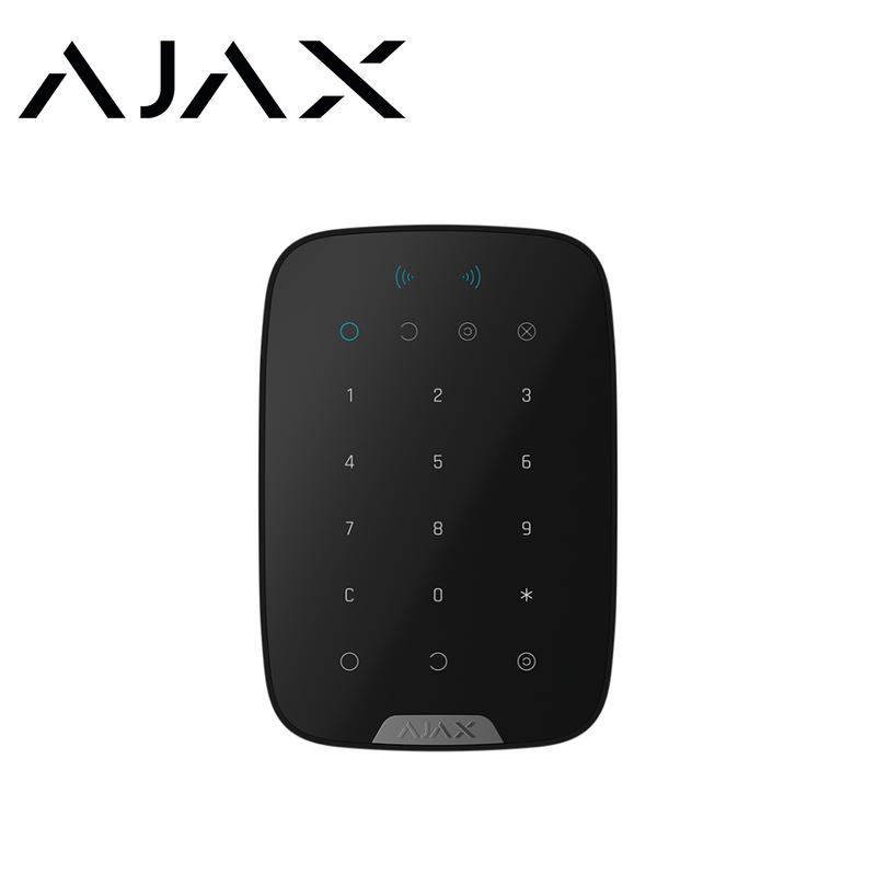 Teclado tactil interior tarjetas pass tags y codigos Negro KEYPAD PLUS 28293.83.BL3 Marca: Ajax