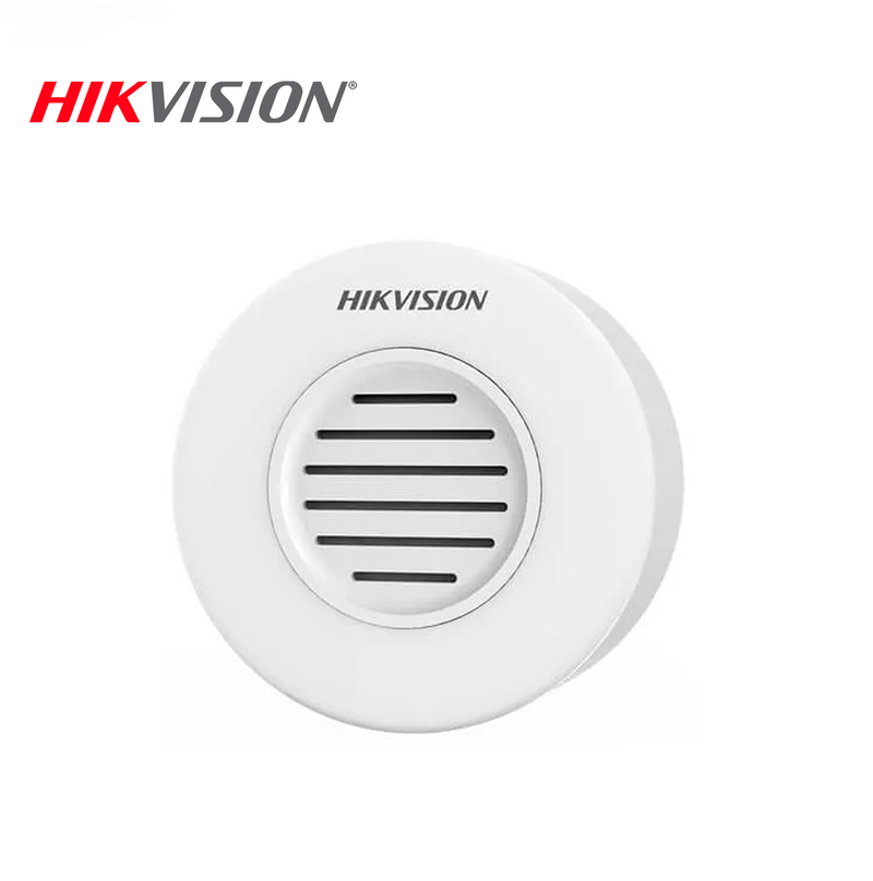 Sirena inalámbrica para interiores compatible con panel de alarma AXHub DSPMAWBELL Marca: Hikvision