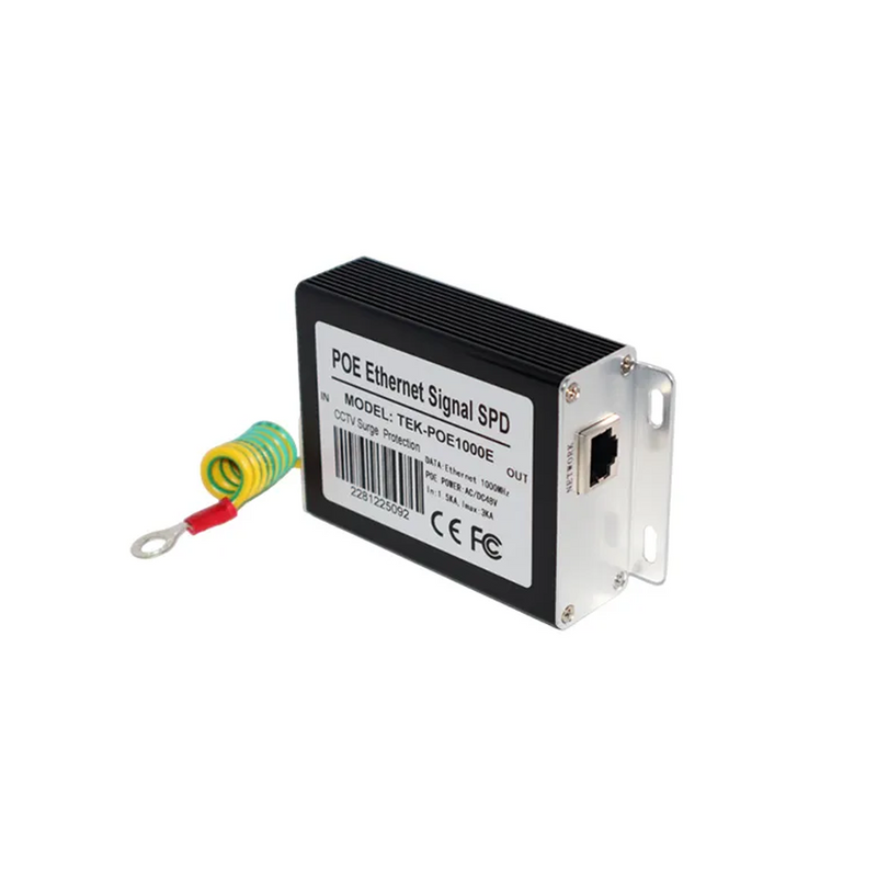 Protector para puerto POE GIGABYTE RJ45 TEK-POE-1000E Marca: Teklink