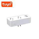 Enchufe inteligente WIFI tecnología Tuya 2 tomas 10A 2 USB 2A TK-BSD08 Marca: Tuya