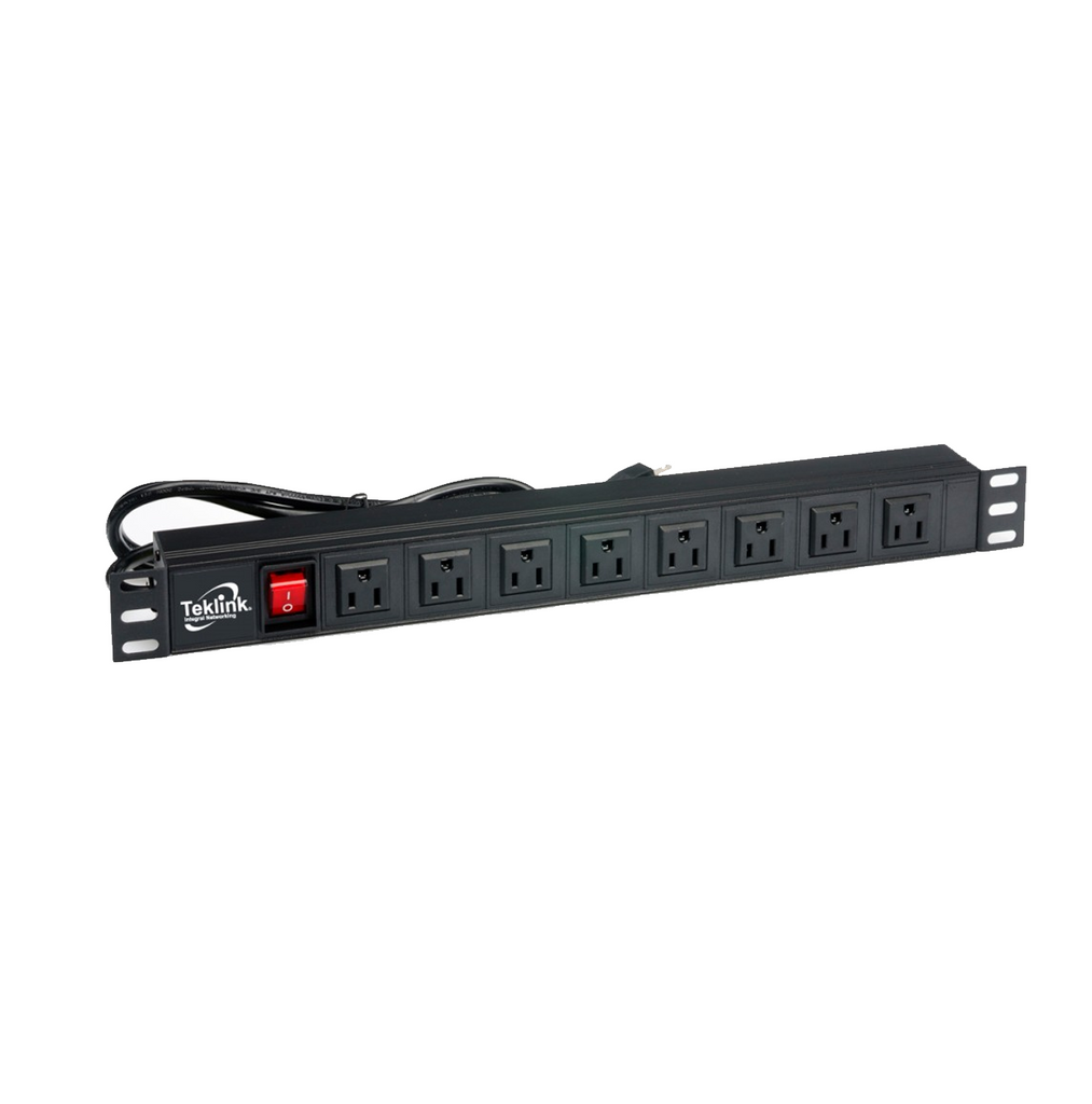 Rengleta Regleta para Rack PDU horizontal 19' MTL-REG008-BK Marca: Teklink