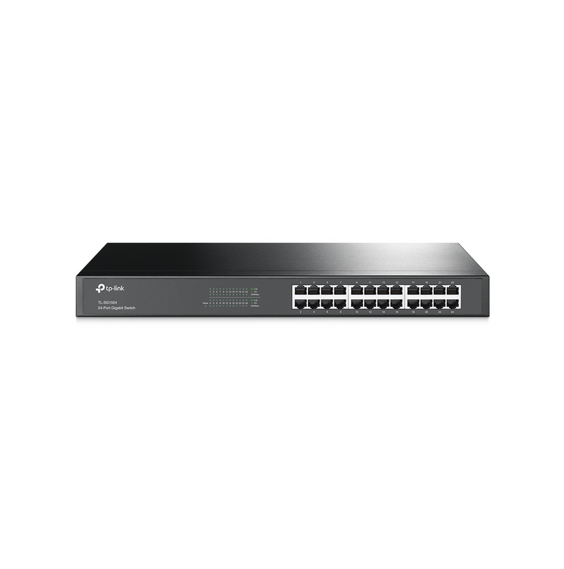Switch de 24 puertos 110/220V RACKMOUNT TL-SG1024 Marca: TP-Link