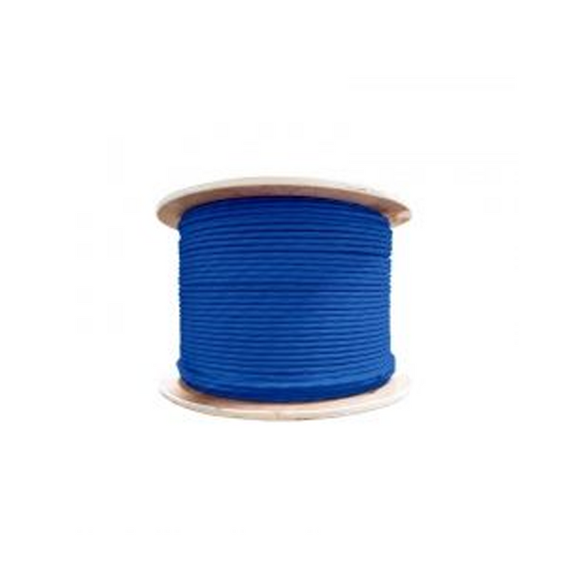 Cable UTP CAT5E para interiores 100%cobre UL & ETL color azul Marca: Teklink