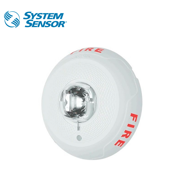 Luz estroboscópica para montaje en Techo color blanco SCWL Marca: System Sensor