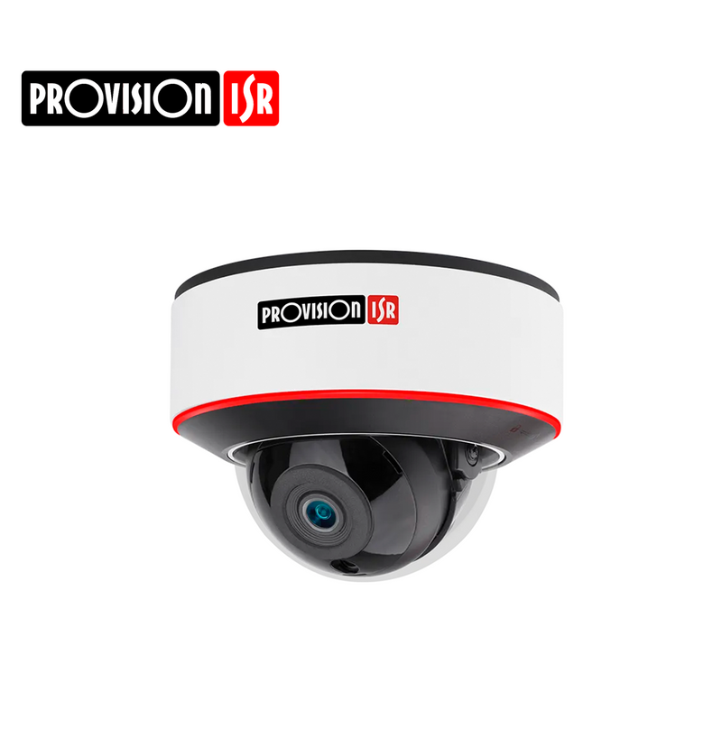 Cámara domo de lente fija de 4 MP con LED IR y análisis DDA2 DAI-340IPEN-28 Marca: Provision