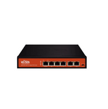 Switch de 4 puertos PoE 10/100/1000 + 1 ptos GB para Up-Link Marca: Wi-Tek