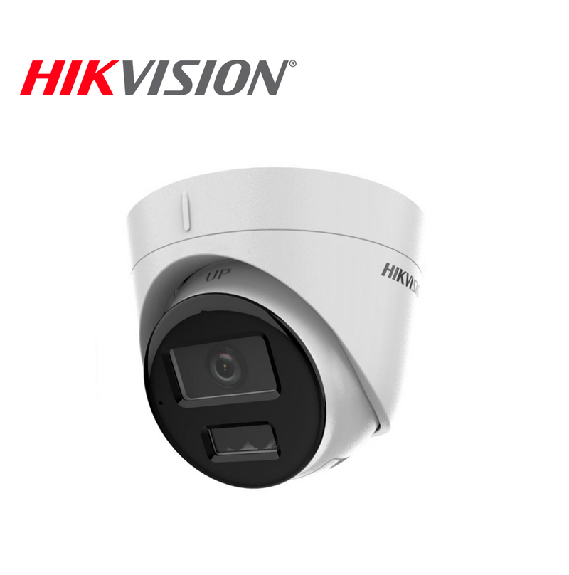 Cámara de seguridad IP turret de 4MP Lente 2.8 mm ACUSENSE Lite Marca: Hikvision