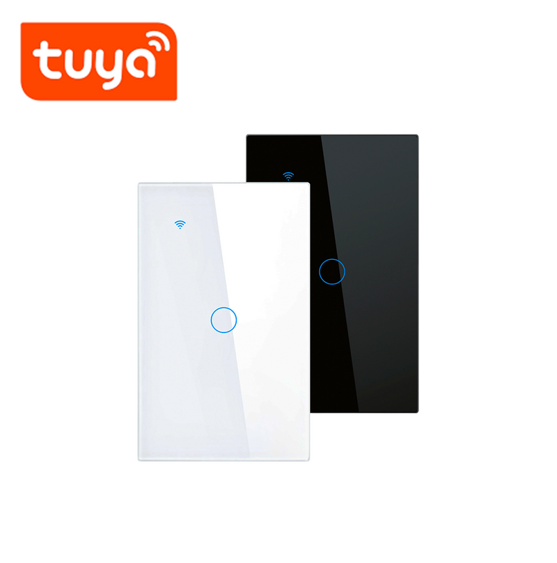 Apagador Inteligente WIFI Tecnología Tuya Color: Blanco o Negro 1 luz 400W TK-TY-U1 W Marca: Tuya
