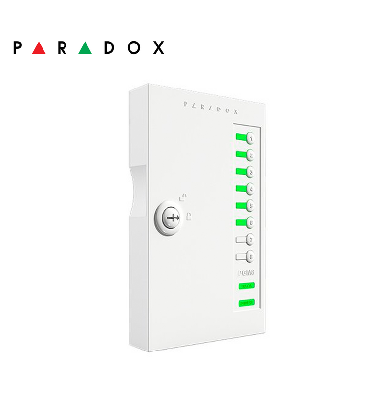 Modulo PGM expansor de bus de datos de 8 salidas PGM82 Marca: Paradox