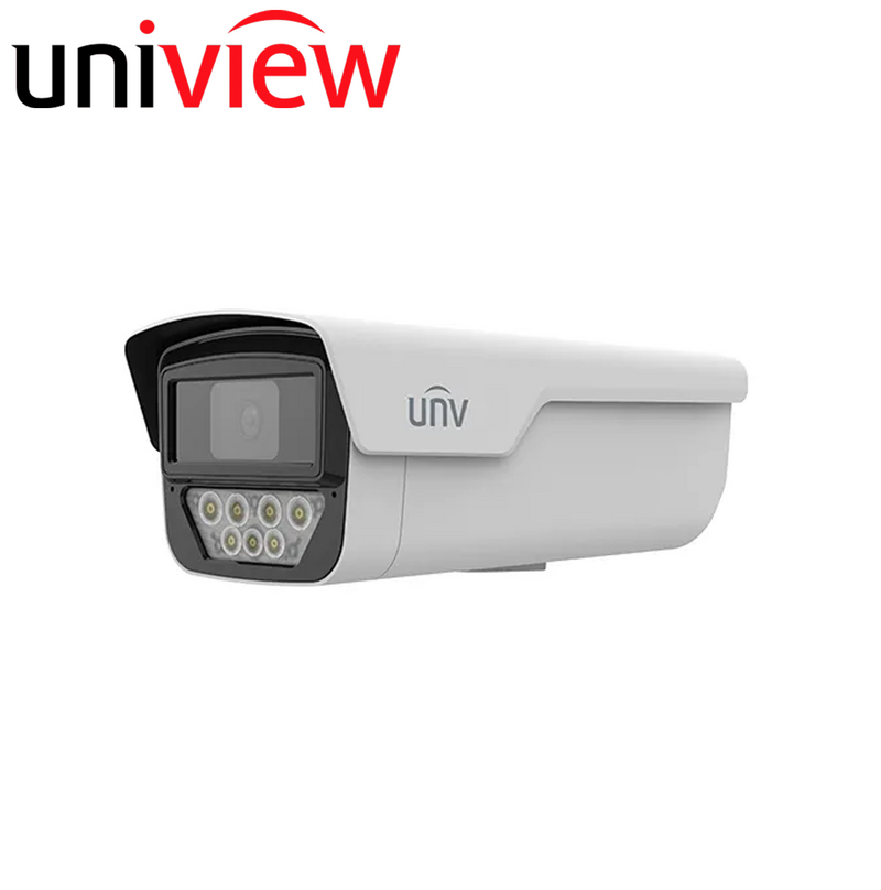 Cámara IP Bullet 5MP Lente 4mm con Wise-ISP, Audio Bidireccional y Alcance IR 50m IP67 – IPC245LP-ADF40KC-WP Marca Uniview