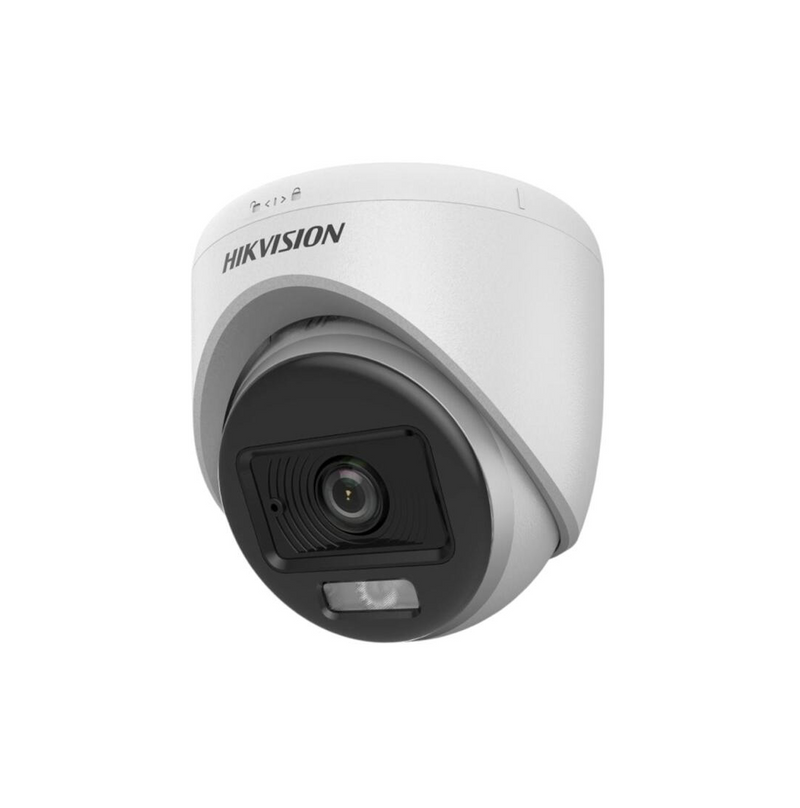 Cámara análoga turren hibrida ColorVu 3k (5MP) plástica Marca: Hikvision