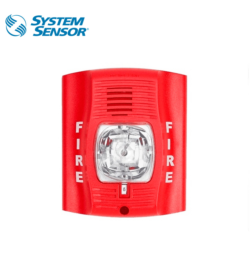 Sirena con Luz Estroboscópica para interiores P4R Marca: System Sensor