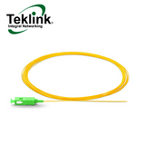 Pigatil fibra SC/APC SM 1M G652D 0.9MM LSZH JACKET FIB-SC1APC Marca: Teklink