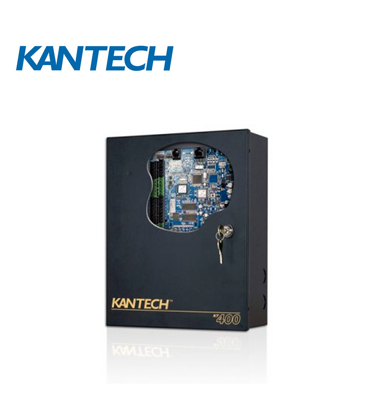 Controlador de acceso para 4 puertas para conexión a Ethernet KT-400 Marca: Kantech