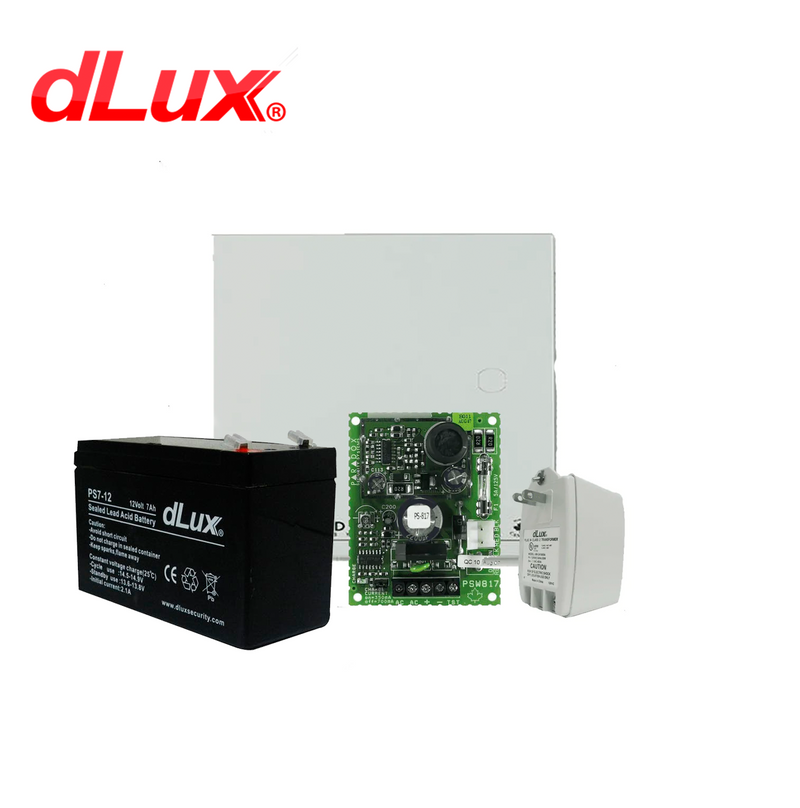 Fuente de poder para respaldo de cerradura electromagnética PACK12PLUS