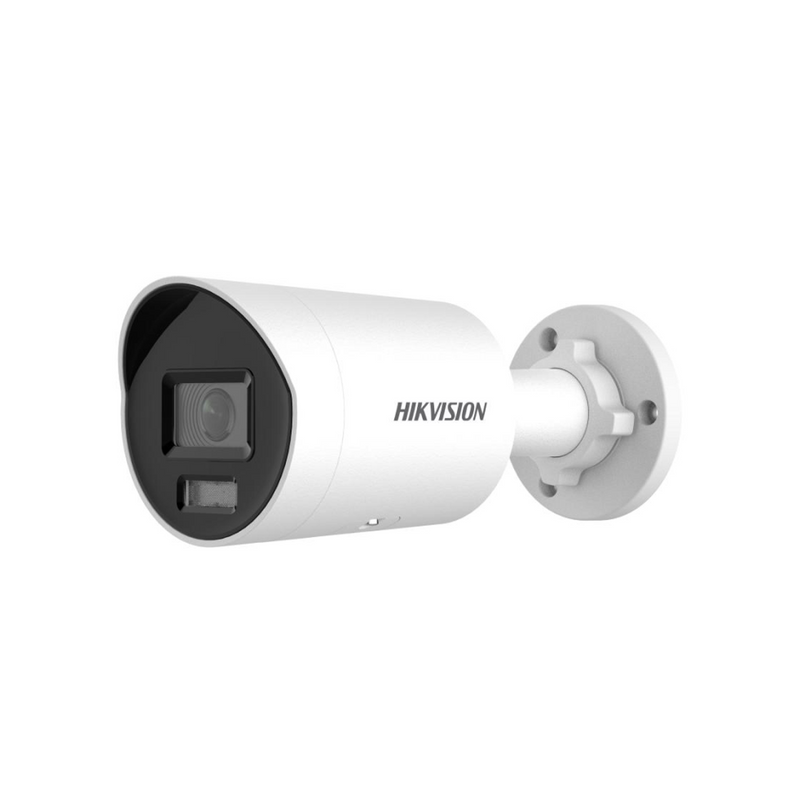 Cámara de seguridad IP bullet de 6MP luz Hibrida y ColorVu Marca: Hikvision