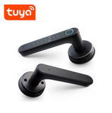 Llavin manija inteligente Bluetooth huella + código 1000 usuarios tecnología Tuya TK-T8-IC Marca: Tuya