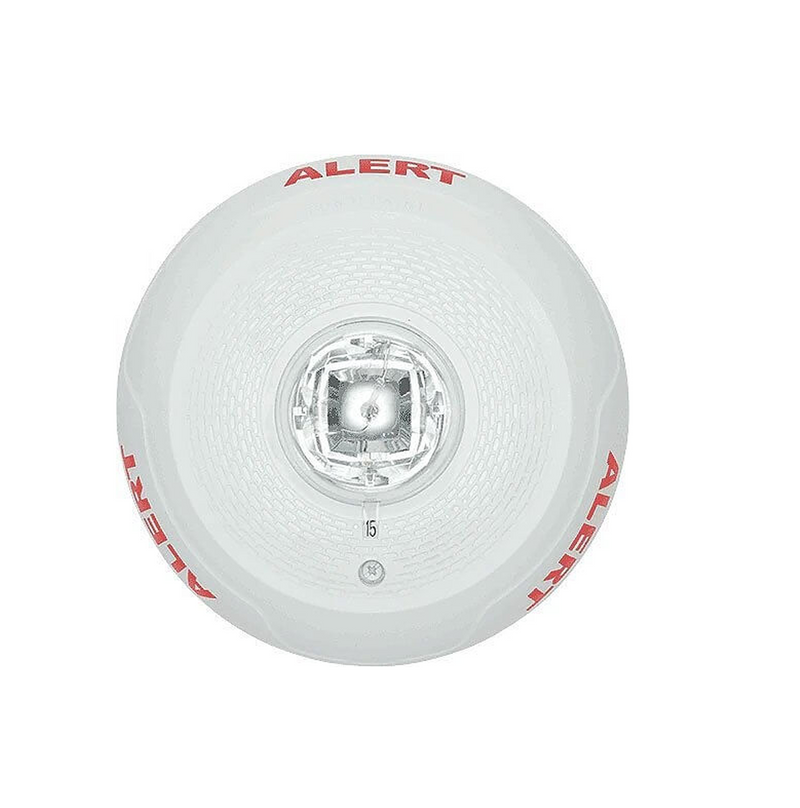 Luz estroboscópica para montaje en Techo color blanco SCWL Marca: System Sensor