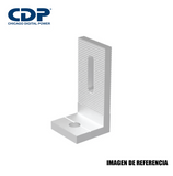 Soporte Tipo L para Riel Solar / Aluminio / Con Tornillos SOLMNT-L Marca: CDP